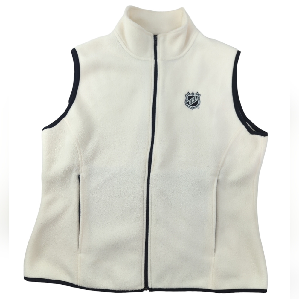 Reebok NHL fleece vest, hockey, women's size XL
